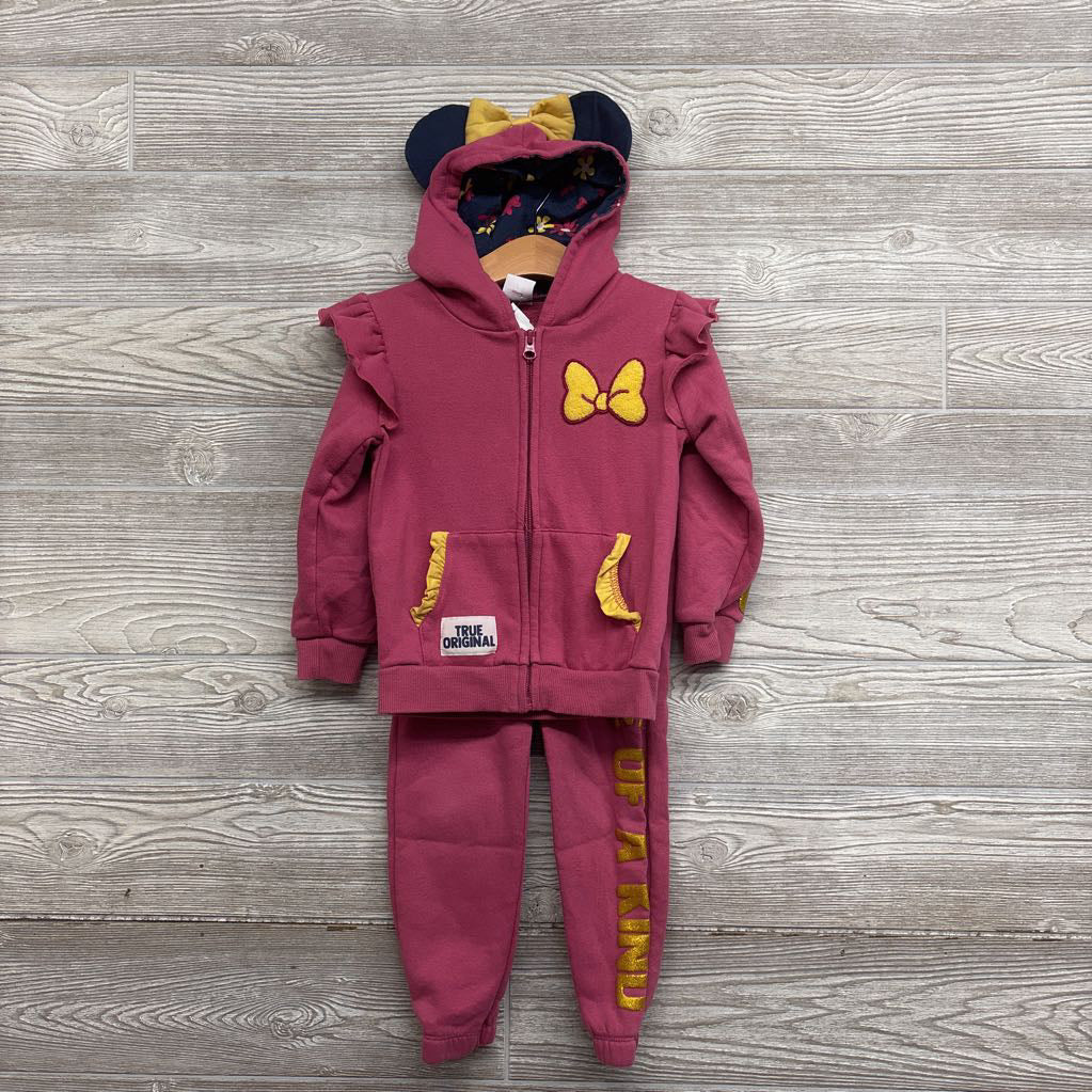 Full Zip Hoodie & Joggers Minnie Mouse 5T