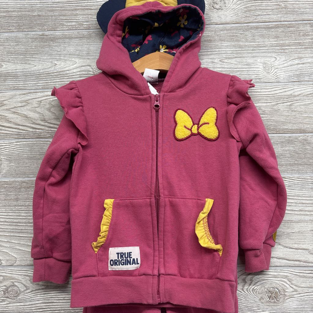 Full Zip Hoodie & Joggers Minnie Mouse 5T