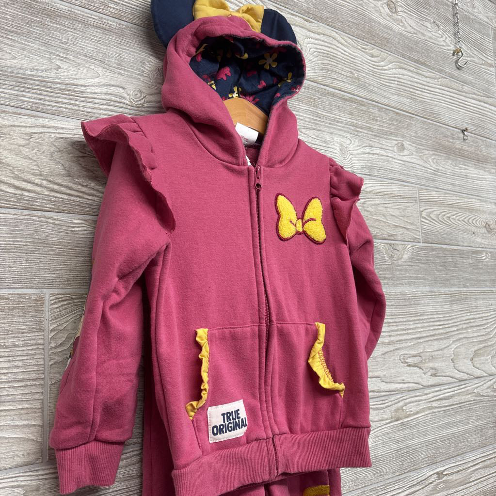 Full Zip Hoodie & Joggers Minnie Mouse 5T