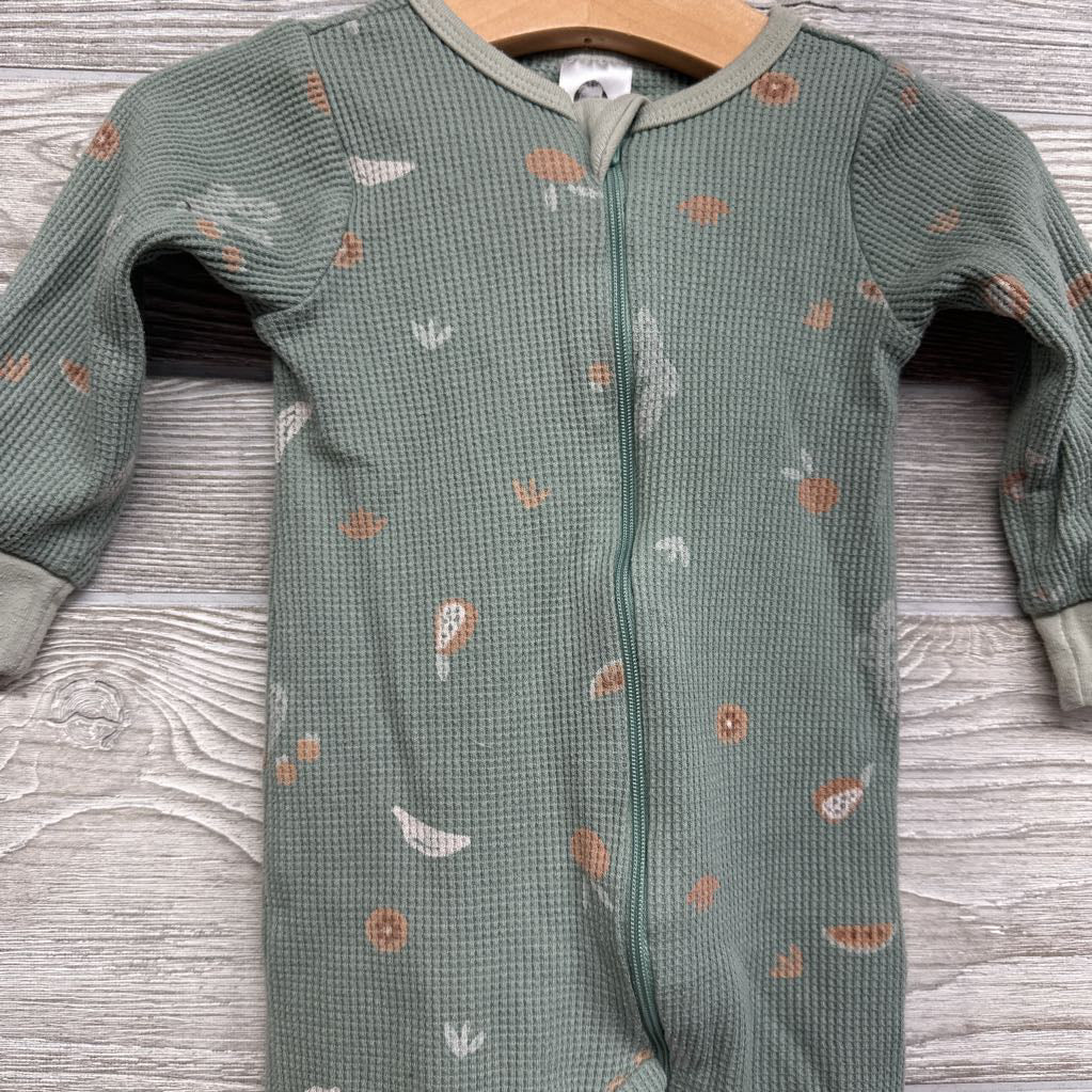 Waffle Knit Sleeper Fruits 6-9M