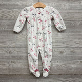 Blanket Sleeper Unicorns Flowers 6-9M