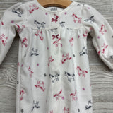 Blanket Sleeper Unicorns Flowers 6-9M