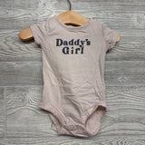 Bodysuit Daddy's Girl Stripes 6M