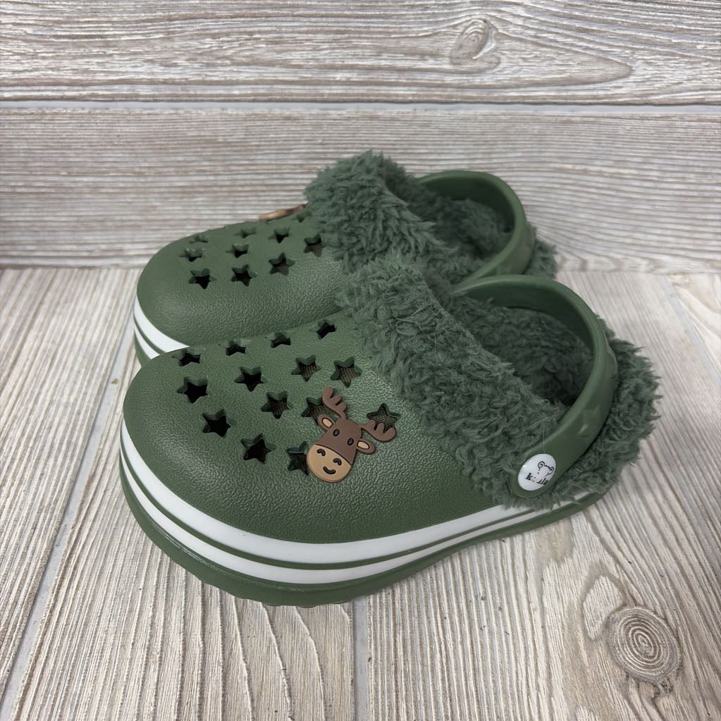 Lined Clog Shoes Moose Charms 7C