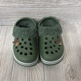 Lined Clog Shoes Moose Charms 7C