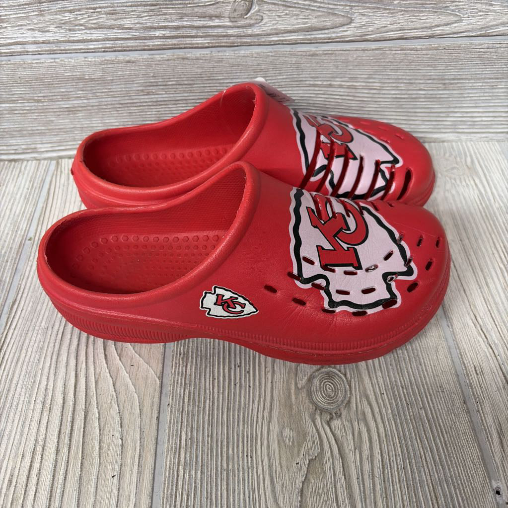 Slip On Clog Shoes KC Chiefs 2-3Y