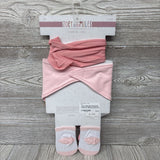 NEW Bandana Bib Sweet And Spooky W/ Socks & Headwrap 0-12M
