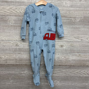 Blanket Sleeper Firetrucks 24M