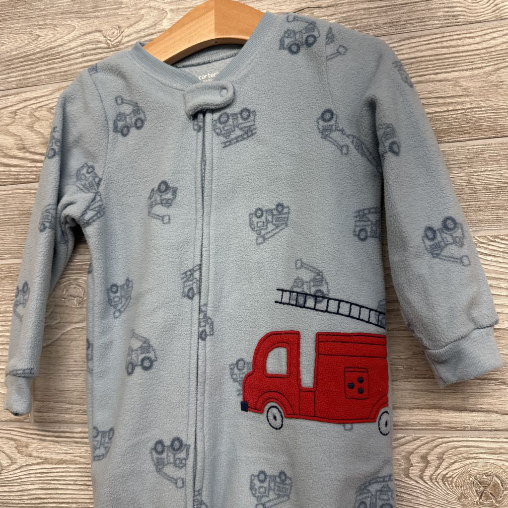 Blanket Sleeper Firetrucks 24M