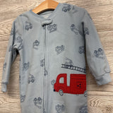 Blanket Sleeper Firetrucks 24M