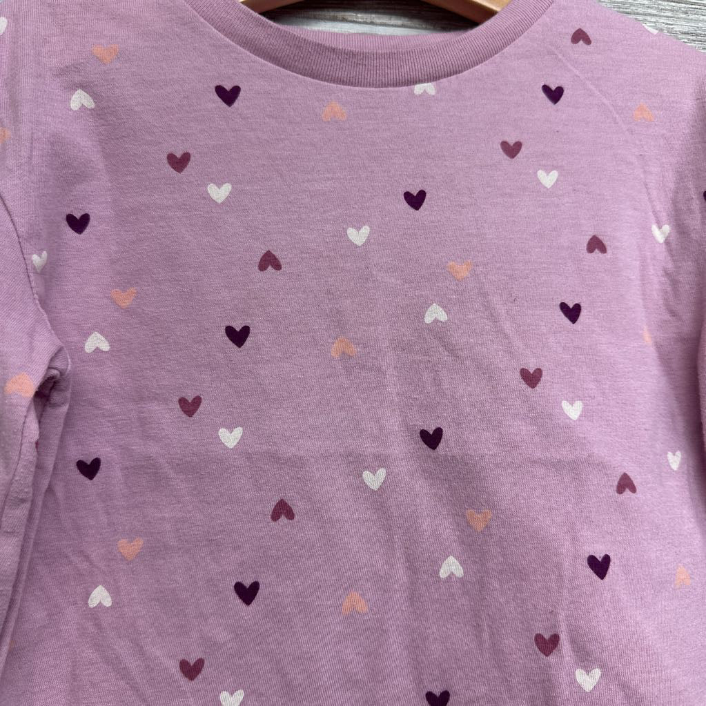 LS Shirt Hearts 4T