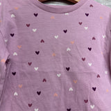 LS Shirt Hearts 4T