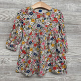 LS Dress Flowers 3T