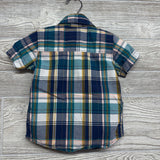 Plaid Button Up Shirt 12M