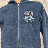 Textured Full Zip Hoodie Big Sur Surf Club 2T