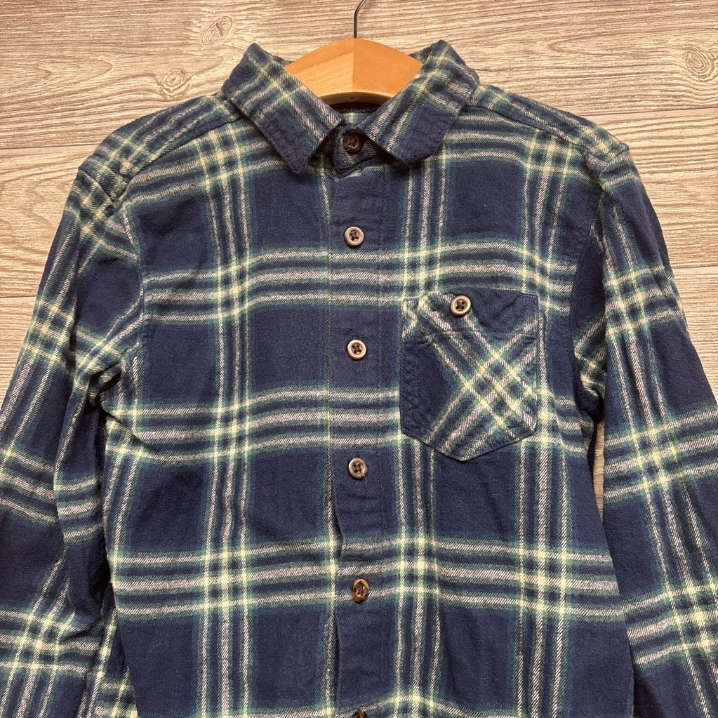LS Plaid Button Up Flannel Shirt 8