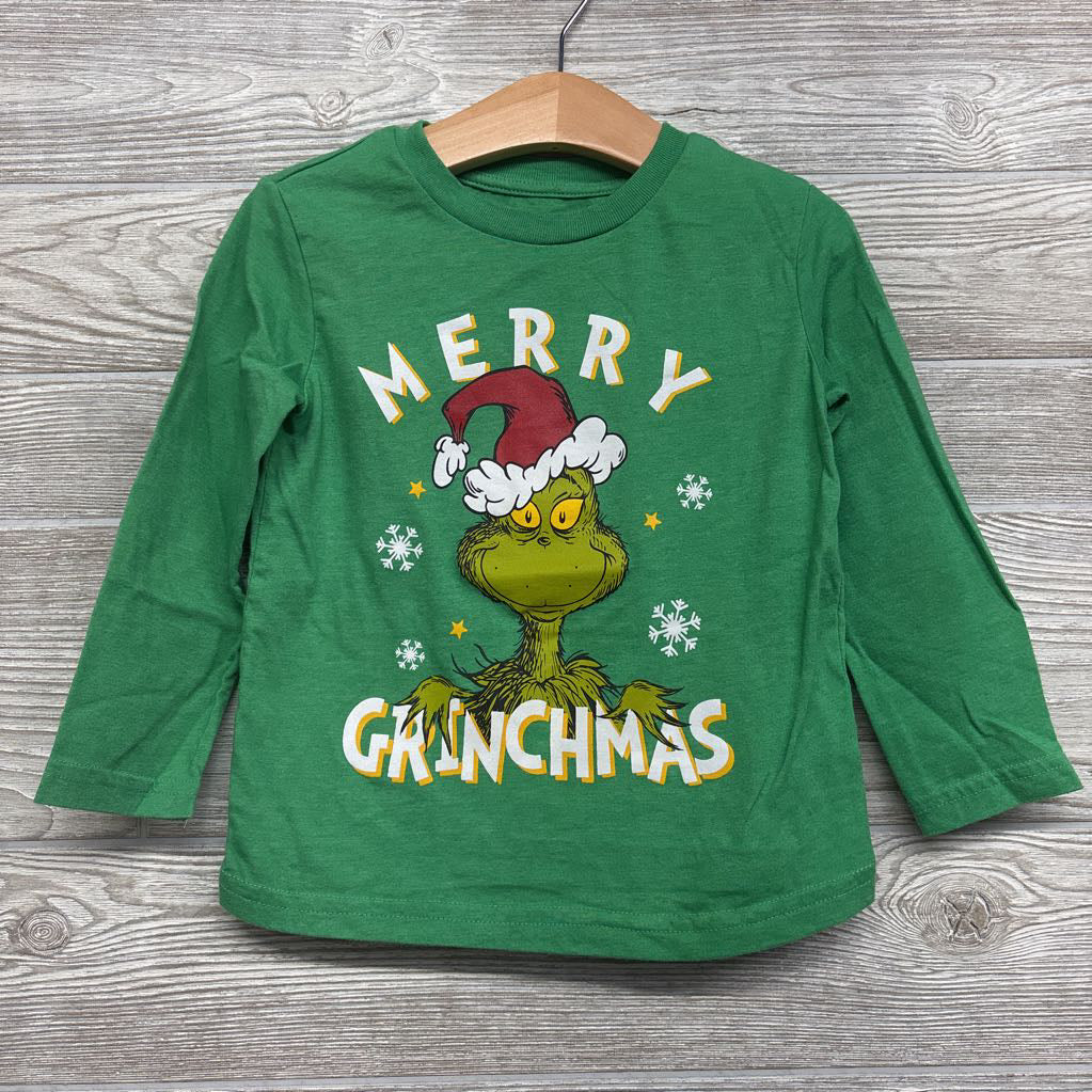LS Shirt Merry Grinchmas 3T