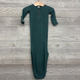 LS Bamboo Henley PJ Gown NB