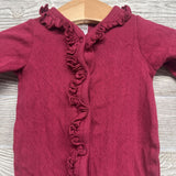 LS Snap Pointelle Outfit Ruffle NB