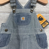 NEW Chambray Shortalls Stripes 9M