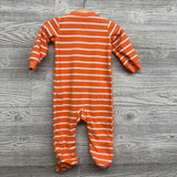 Blanket Sleeper Stripes Pumpkin 9M