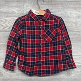 NEW LS Plaid Button Up Flannel Shirt 3