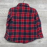 NEW LS Plaid Button Up Flannel Shirt 3