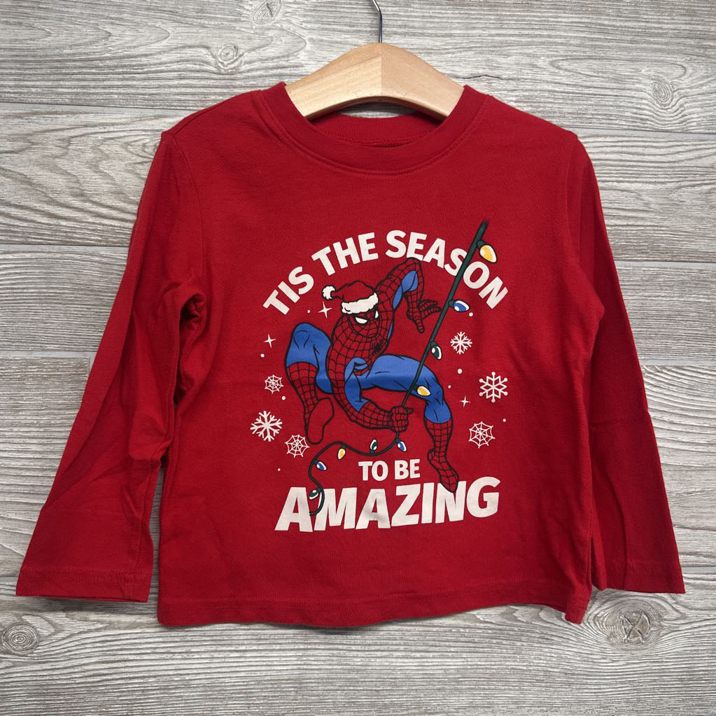 LS Shirt Tis The Season To Be Amazing Spider-Man 3T