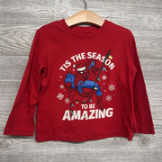 LS Shirt Tis The Season To Be Amazing Spider-Man 3T