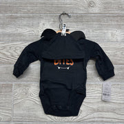 NEW LS Bodysuit Teething Bites W/ Hat 3M