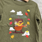 LS Shirt Squirrel Acorn Helicopter 4T