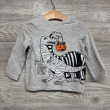 LS Shirt Dinosaur Trick Or Treat 18-24M