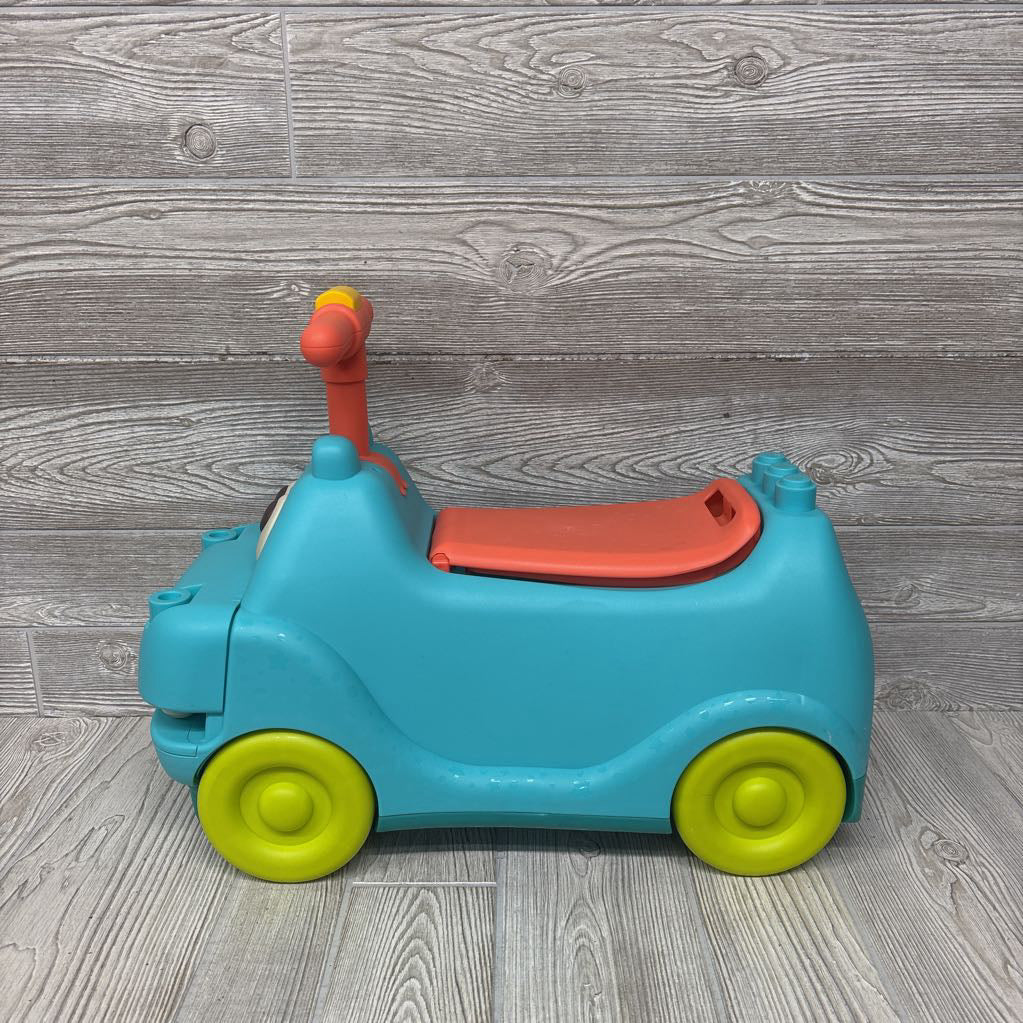 Locblock Hippo Ride On W/ Blocks