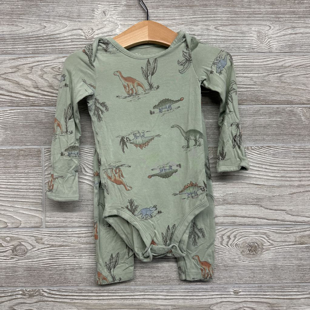 LS Purely Soft Bodysuit & Pants Dinosaurs 9M