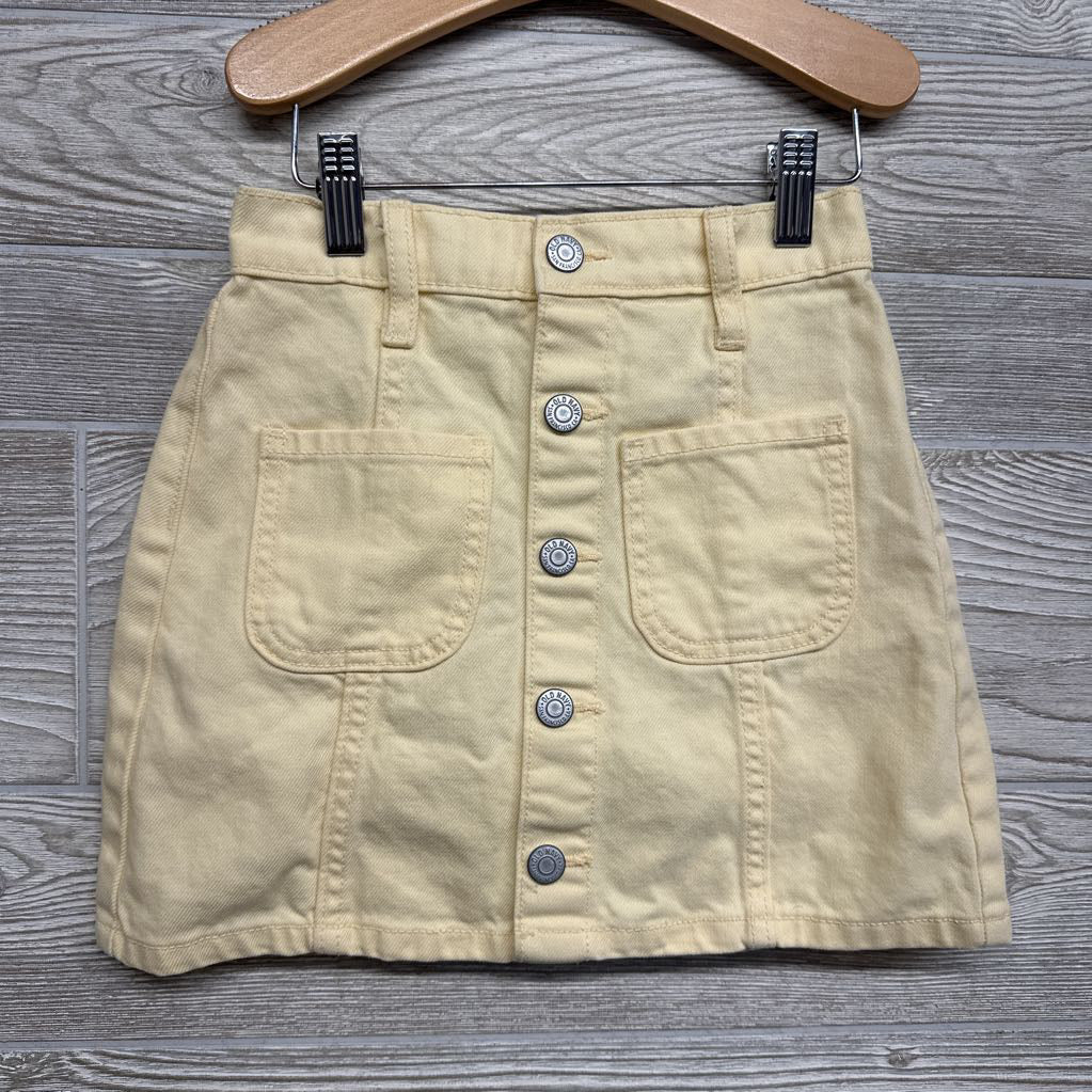 Button Up Denim Skirt 8