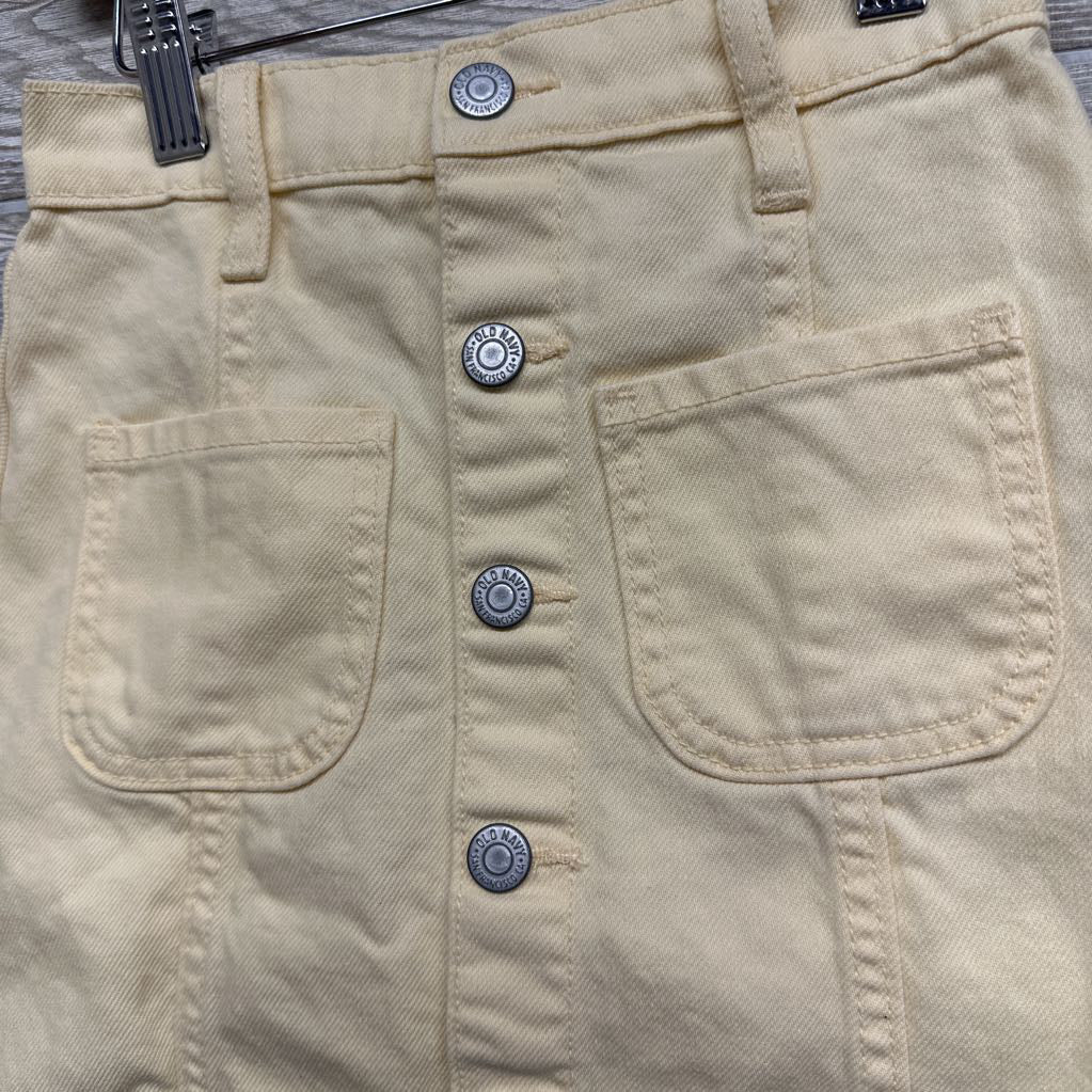 Button Up Denim Skirt 8