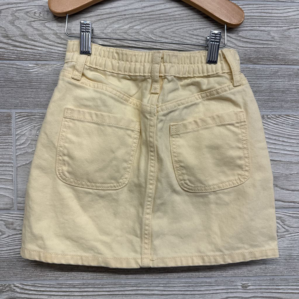Button Up Denim Skirt 8