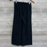Textured Wide Leg Drawstring Pants 10-12