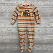 Blanket Sleeper Stripes Tractor 18M