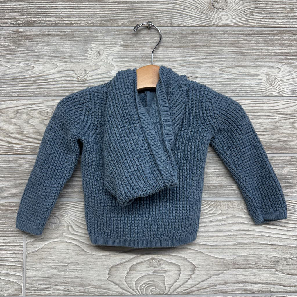 Knit Jacket W/ Hood 9M