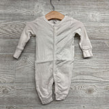LS Ribbed Snap Outfit 0-3M