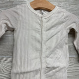 LS Ribbed Snap Outfit 0-3M
