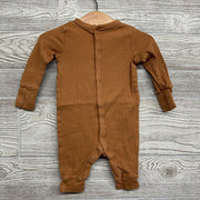 LS Ribbed Snap Outfit 0-3M