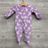 Blanket Sleeper Llamas Hearts 0-3M