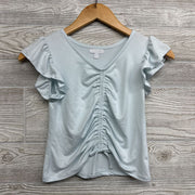 Flutter Sleeve Cinched Shirt 8