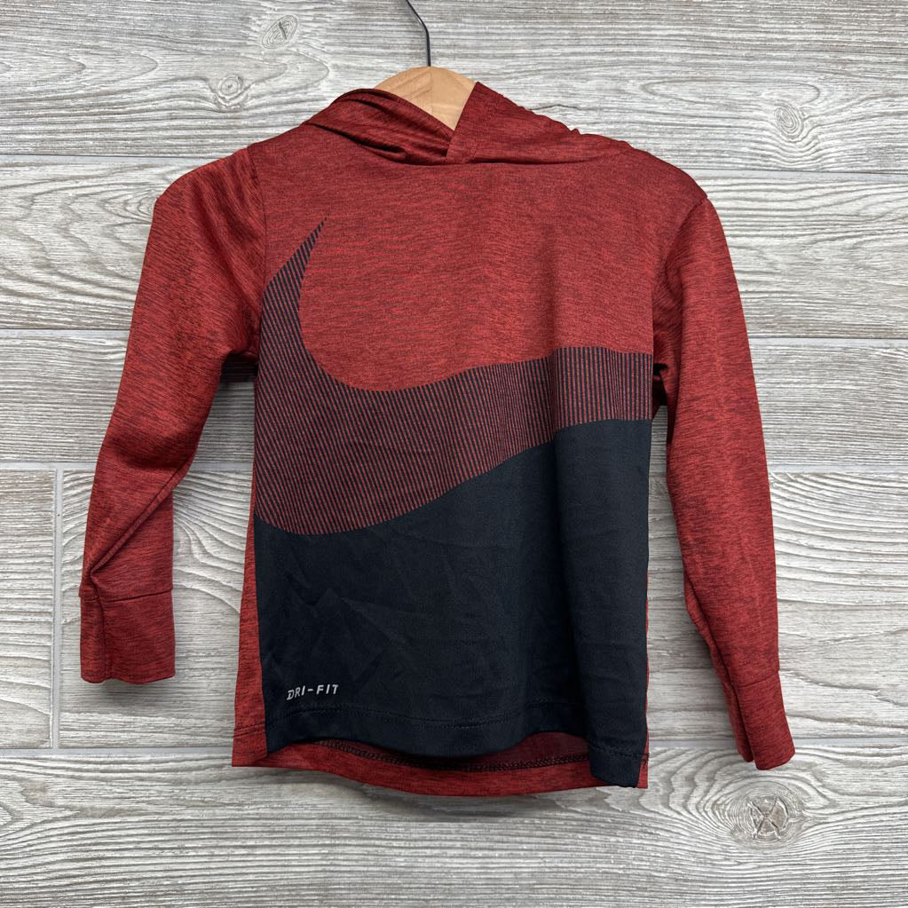 LS Active Shirt W/ Hood 24M