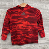 LS Shirt W/ Hood Marble 18M