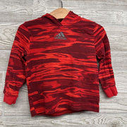 LS Shirt W/ Hood Marble 18M