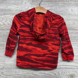 LS Shirt W/ Hood Marble 18M
