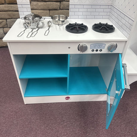 Wooden Food Truck Playset